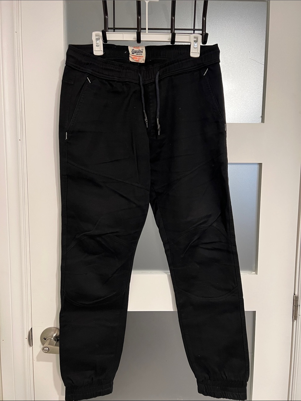 Superdry Men's Black Joggers